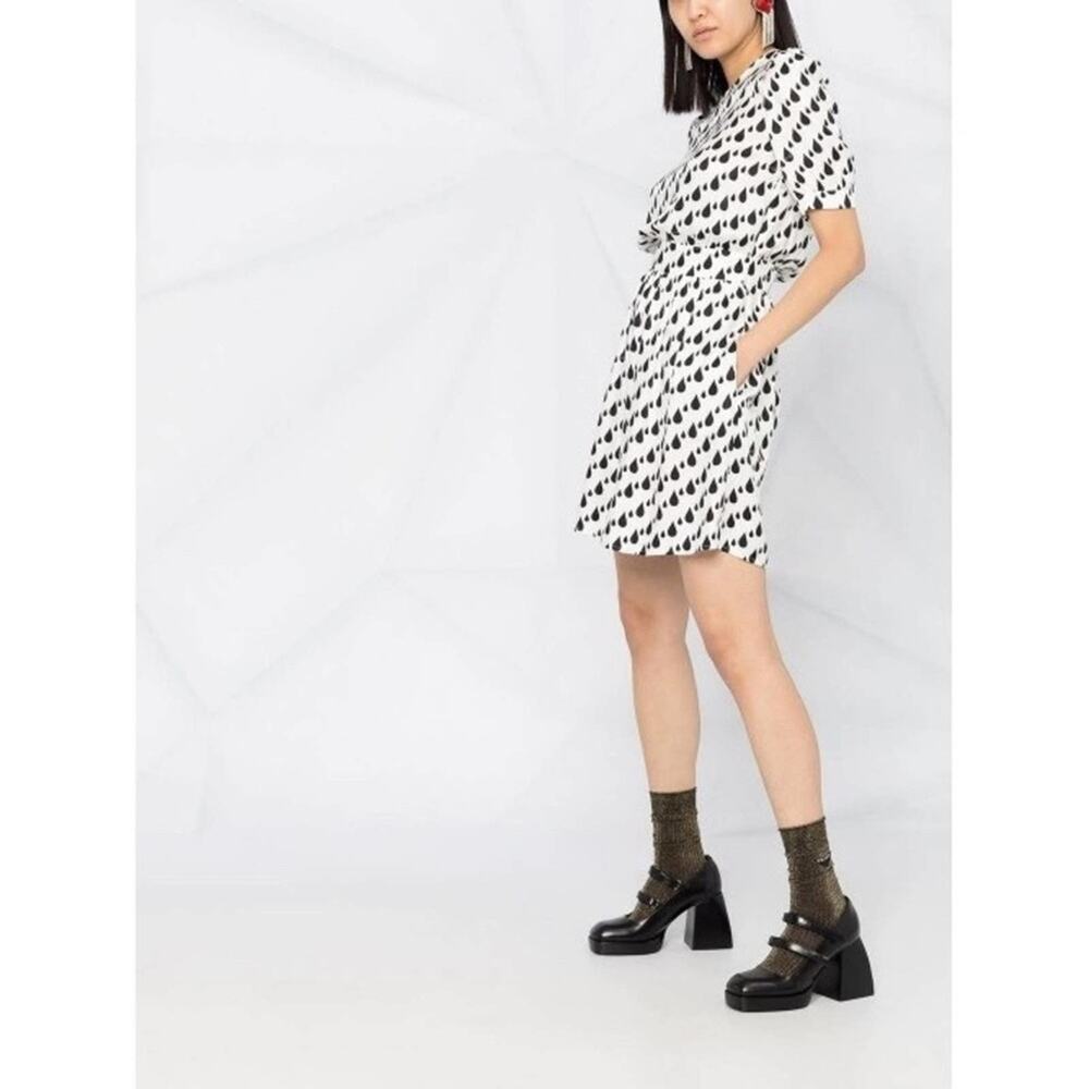 Love Moschino Raindrop Print‎ Dress Sz.10 NWT